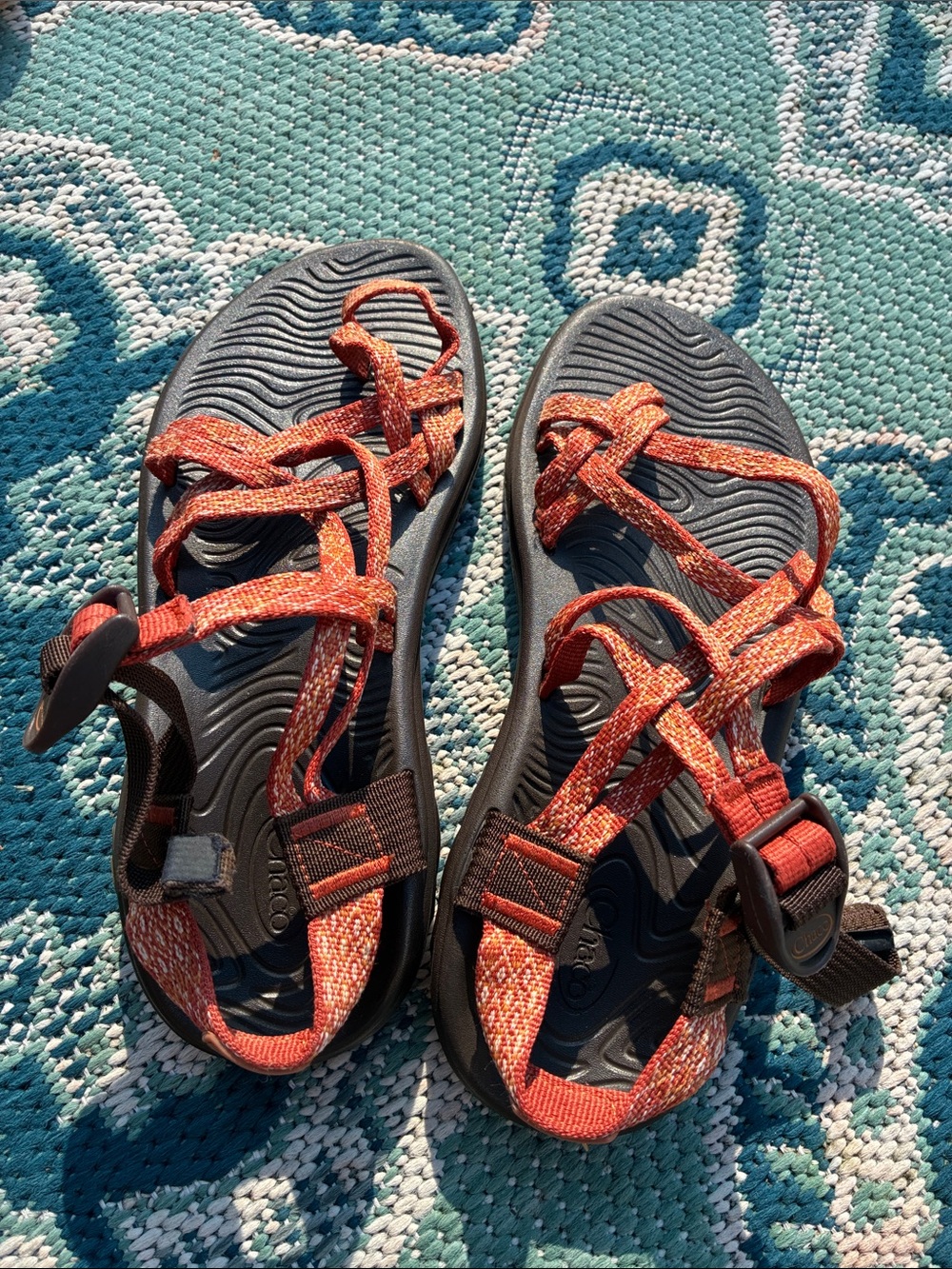 Women’s Chacos in Rust Red - Picture 15 of 15